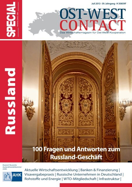 100 Fragen und Antworten zum Russland-GeschÃ¤ft