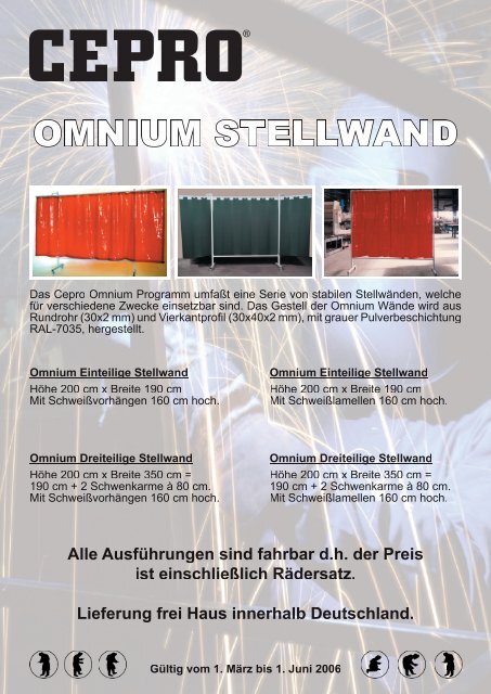 OMNIUM STELLWAND