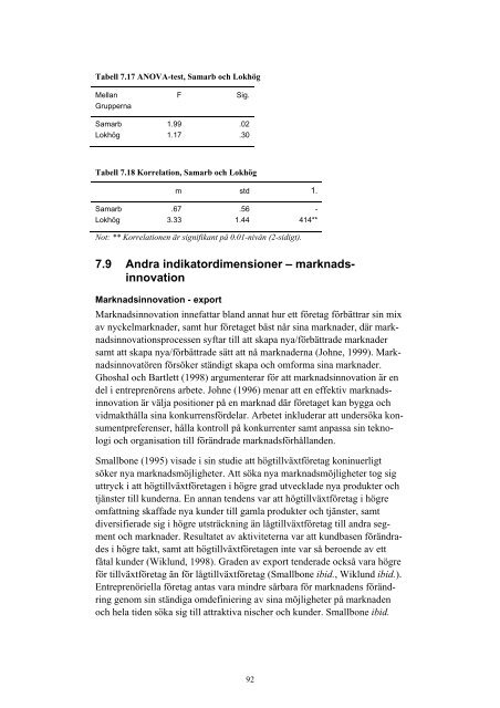 Inkubatorer i Sverige - Analys av indikatordimensioner ... - Vinnova