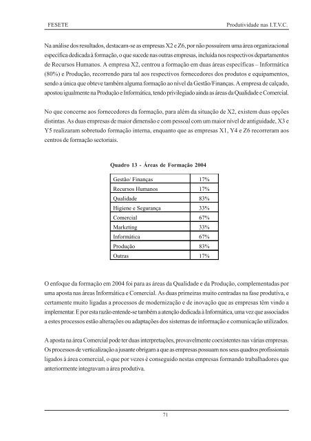 Estudo produtividade em pdf. - Fesete