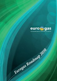 Eurogas Roadmap 2050 - summary