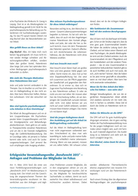 Psychotherapeutenjournal 3/2013 (.pdf)