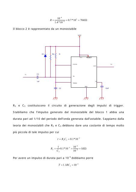 Un esempio di utilizzo di astabili e monostabili - Antoniosantoro.com