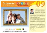 Ortenauer STÄRKE - Programm 2009 - Familienfreundliche Kommune