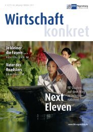 Die „Next Eleven“ - IHK Regensburg