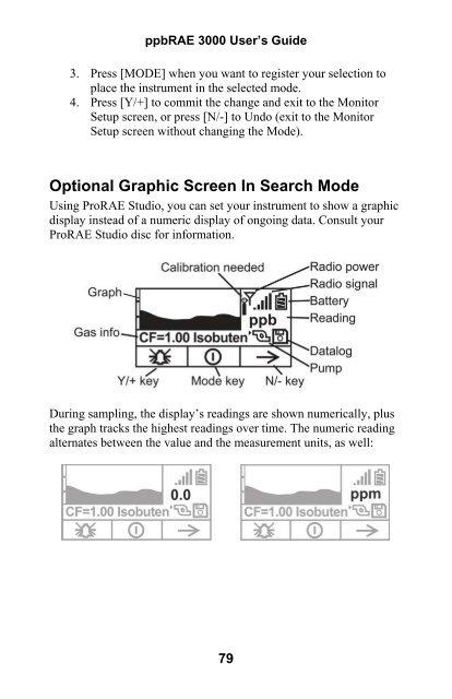 RAE ppbRAE 3000 User's Guide - Geotech