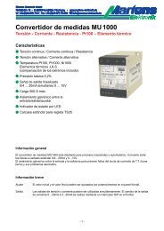 MU1000-00- Prospekt - Martens Elektronik GmbH
