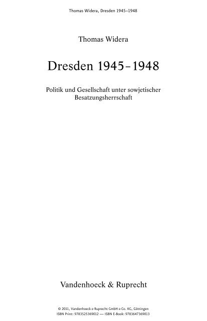 Dresden 1945–1948