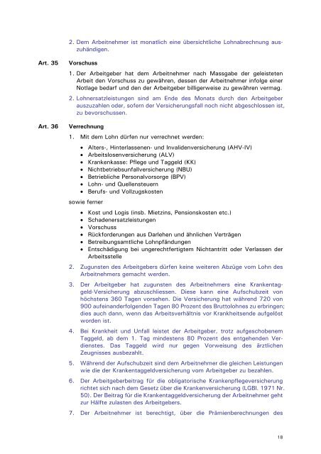 Gesamtarbeitsvertrag 2008-2010 - Wirtschaftskammer Liechtenstein