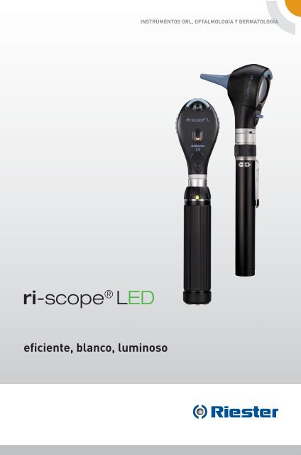 ri-scopeÃ‚Â® LED - Riester