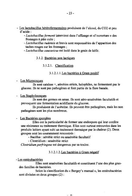 Contribution Ã  l'Ã©tude de la qualitÃ© bactÃ©riologique de ... - BEEP