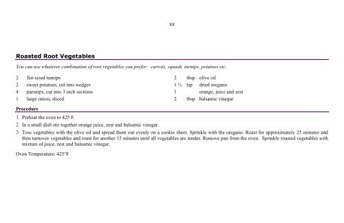 Low Iodine Diet Recipes - Thyroid Cancer Canada