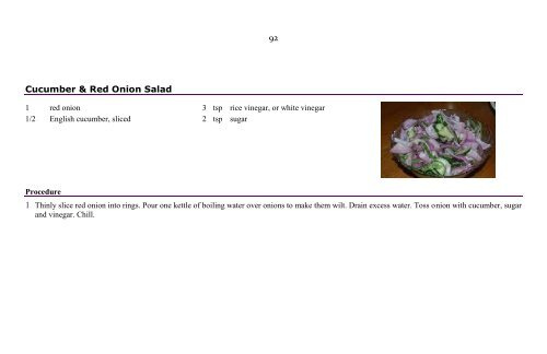 Low Iodine Diet Recipes - Thyroid Cancer Canada