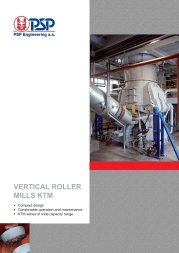 Vertical roller mills KTM - PSP Engineering