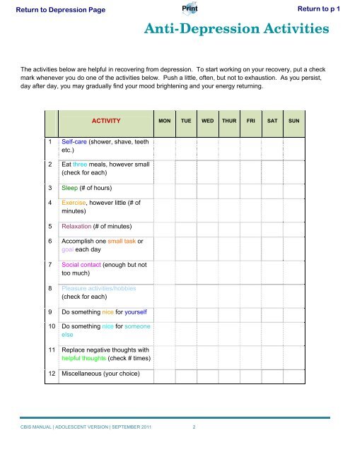 Child & Youth Mental Health Algorithm - GPSC