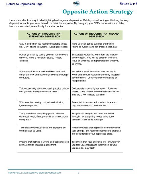 Child & Youth Mental Health Algorithm - GPSC