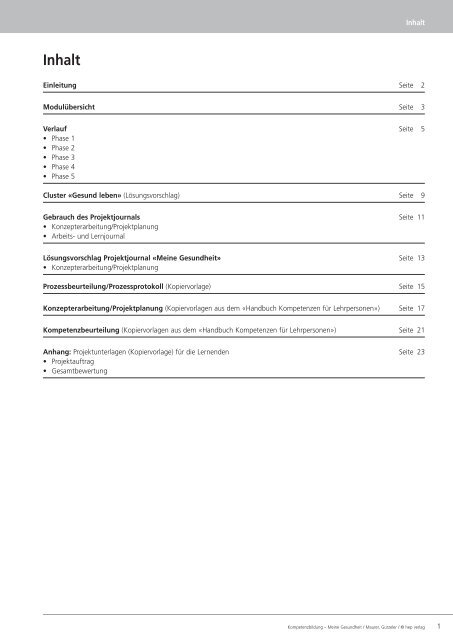 Leseprobe als PDF - h.e.p. verlag ag, Bern