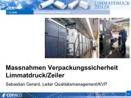 Bedarfsgegenständeverordnung - Limmatdruck AG / Zeiler AG