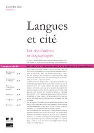 langues et cité 7 définitif.qxd - Délégation générale à la langue ...