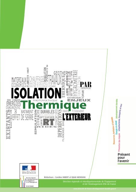 Isolation thermique par l'extÃ©rieur : 40 questions - Driea