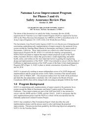Natomas Levee Improvement Program for Phases 3 and ... - SAFCA