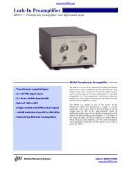 Transformer Preamplifier