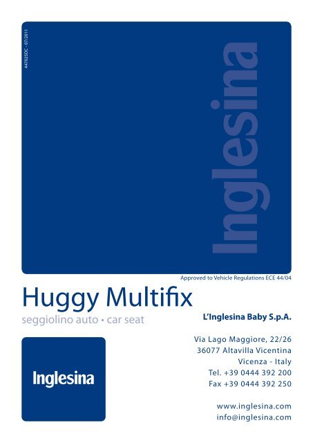HUGGY MULTIFIX.indd - Inglesina