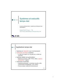 Systèmes et exécutifs temps-réel - Irisa