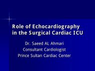 Role of Echocardiography in the surgical cardiac ICU - RM Solutions