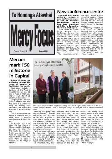 MercyFocus A4 June 2011 .pub - Sisters of Mercy of Aotearoa New ...