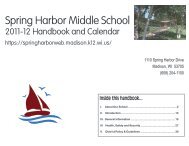 Spring Harbor Middle School - Madison Metropolitan School District