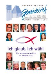 Oktober - November 2012 - Evangelisch-Lutherische ...