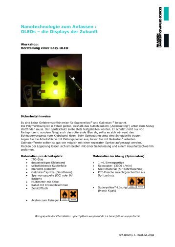 OLEDs die Displays der Zukunft - Uploadarea.de