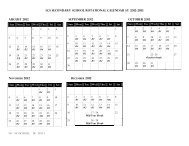 Download the Secondary School Academic Calendar for 2012-13 ...