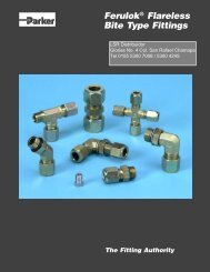 Ferulok Flareless Bite Type Fittings - LSR Distribuidor