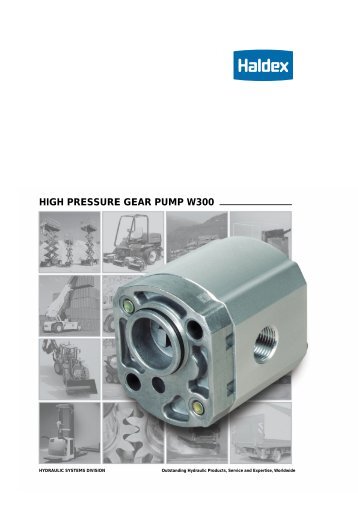 Haldex W300 Series Hydraulic Pump