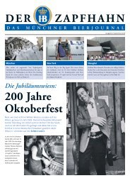 200 Jahre Oktoberfest - Staatliches Hofbräuhaus in München