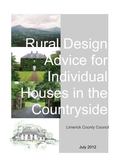 Rural Design Advice for Individual Houses in the Countryside