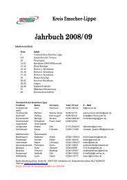 Jahrbuch 2008/09 - SV Altendorf-Ulfkotte 1964 e.V.