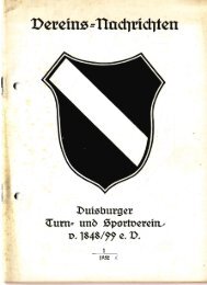 Turn= unb Bportoereiw - EINTRACHT DUISBURG 1848 ev