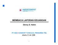 Denny S. Halim - Indocement Tunggal Prakarsa, PT.