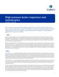 high pressure boiler inspection and maintenance - Risk Engineering