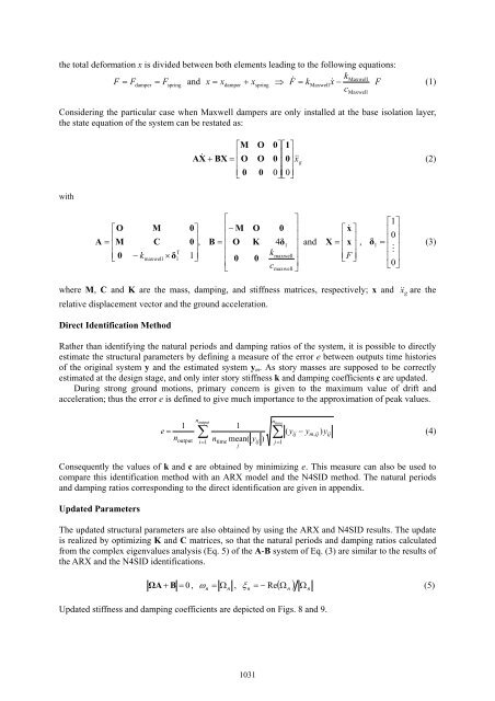 Seismic Response Analysis of a Semi-active-controlled Base ...