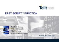 Telit Python Easy Script - M2M Platforms