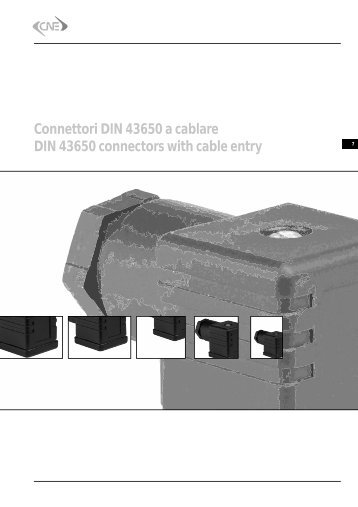 Connettori DIN 43650 / DIN 43650 Connectors - Euro - Impex