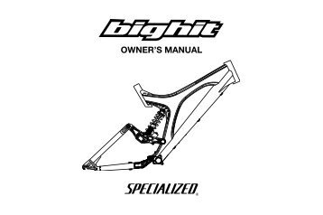 04 Big Hit Tech Manual - Specialized Bicycles