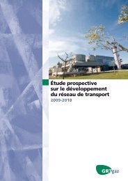 Étude prospective sur le développement du réseau de ... - GRTgaz