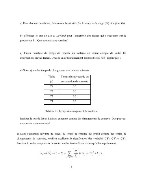 Partie 2 : Communication interprocessus - Cours