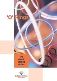 O Rings - M Barnwell Services Ltd