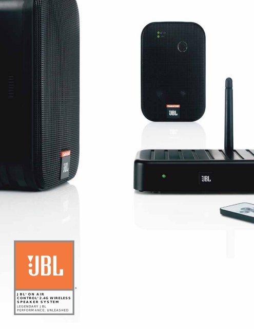 jblÂ® on air controlÂ® 2.4g wireless speaker system - Speeder